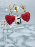 Initial Letter Felted Stitch Marker Sets