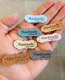 Small Handmade Tags (5 pack)