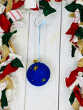 Felted Holiday Bauble Ornaments